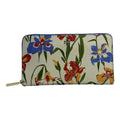 Wallet Floral Flower Continental Painted Tory Iris Burch Bag Multi New in Zip