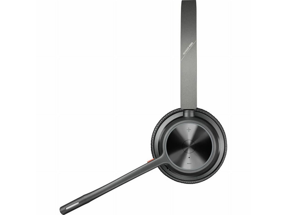 20 kHz - USB Wired/Wireless ft - ft ... - MicrophoneTAA - Binaural Headset Poly - Ear-cup A Bluetooth UC - Cable - Noise 20 - Cancelling - 164 4.92 Hz 4320 Over-the-head - - 4300 - Type VOYAGER Stereo