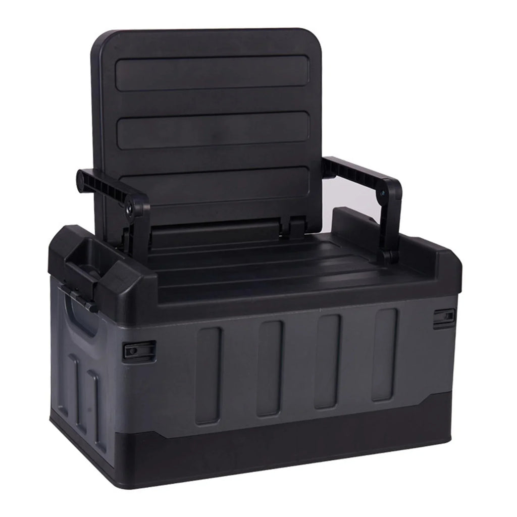 Car for Storage Backpacking Office Home Sedan Bins Car Organizer Crate Black Trunk