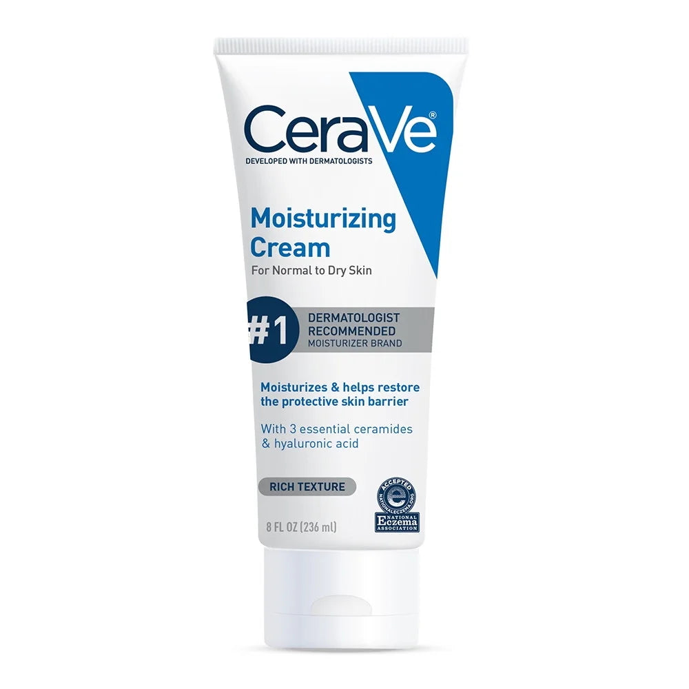 Pack Body 3 8 and Skin, for Dry Cream Oz, CeraVe Moisturizing Face
