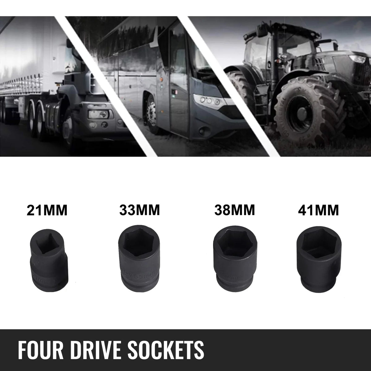 Wrench Labor Torque Multiplier Lug Lugnuts BENTISM Nut 4 Set Saving Sockets w/ Case 1:58