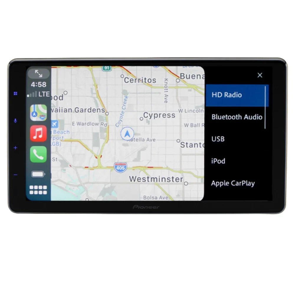 Multimedia Plate Digital DMH-WT7600NEX Pioneer Receiver New License w/ 9" Camera