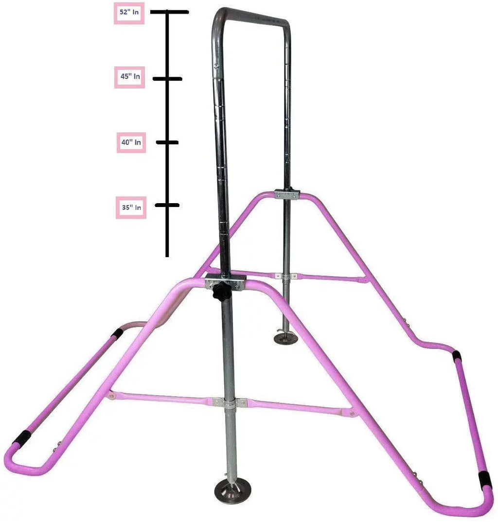 Tower Monkey Progymnastics Climbing Horizontal Junior Pink Kip Gymnastics Gym Bar Bar Bar, Bar, Training, Jungle