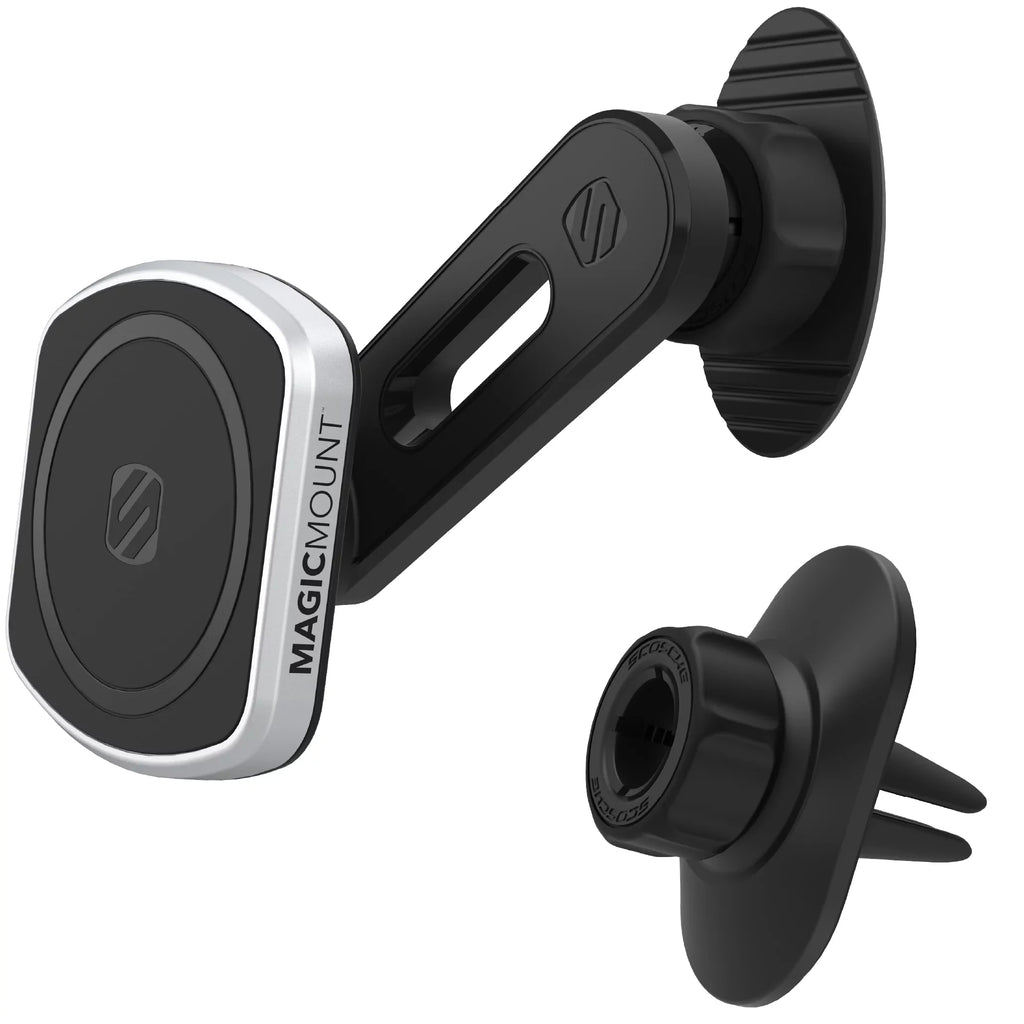 Kit 4-in-1 Mount 2 Car MagicMount MP2ODVM-SP1 Pro Magnetic Phone Scosche Dash/Vent