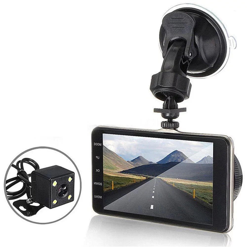 HD Recorder Wide Dashboard Rear,Driving Cam Dash Dash Camera and 170° with Dual Camera Vision Backup Mabozo Cam Front Angle Night Full