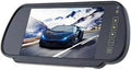 with Display Digital 7 View Inch Rear Monitor Button 2-Channel Input Video Touch 16:9 Car RGB Bileeko VCR