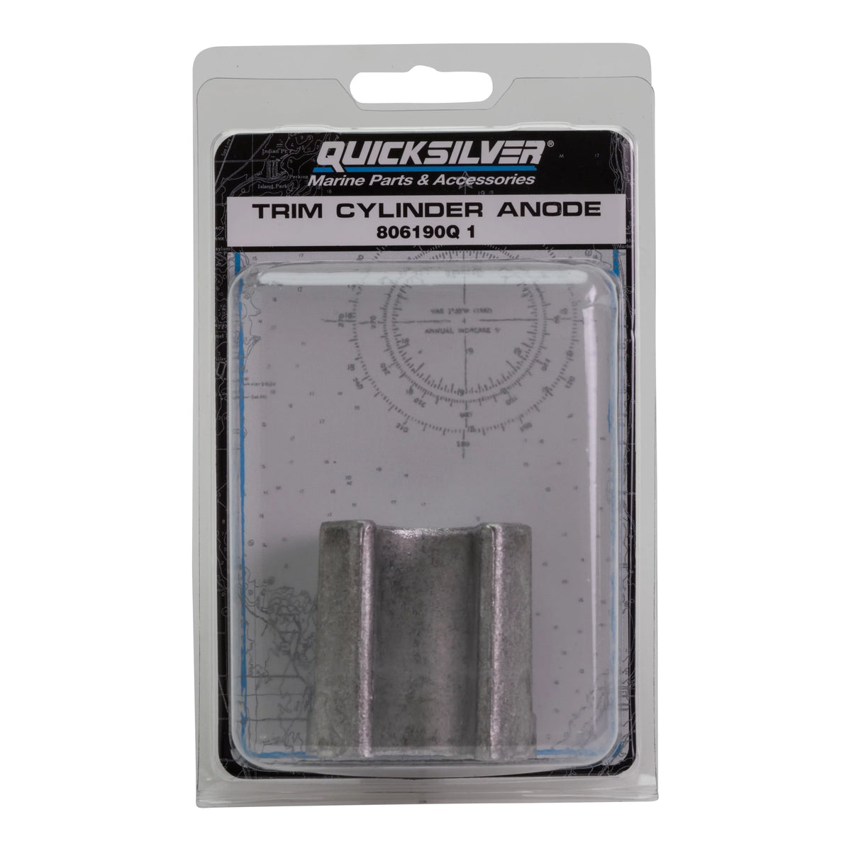 Anode Aluminum 806190Q 1 Trim Kit Quicksilver Cylinder