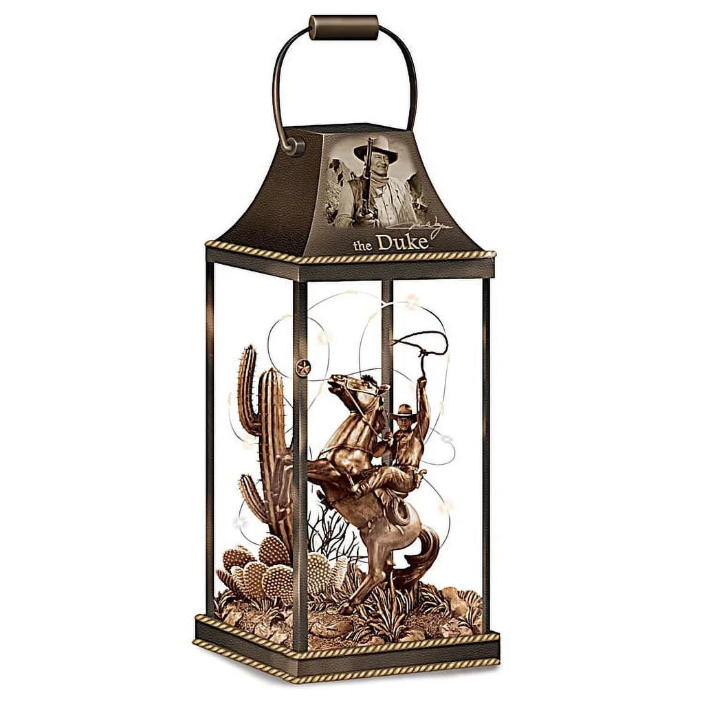 Legendary Hollywood John Exchange The Wayne Bradford 9 to Luminary Lawman Lantern 10-inches Collection