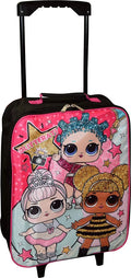 Pilot Surprise! Rolling Wheeled - 15" Collapsible Girl's L.O.L Case Luggage