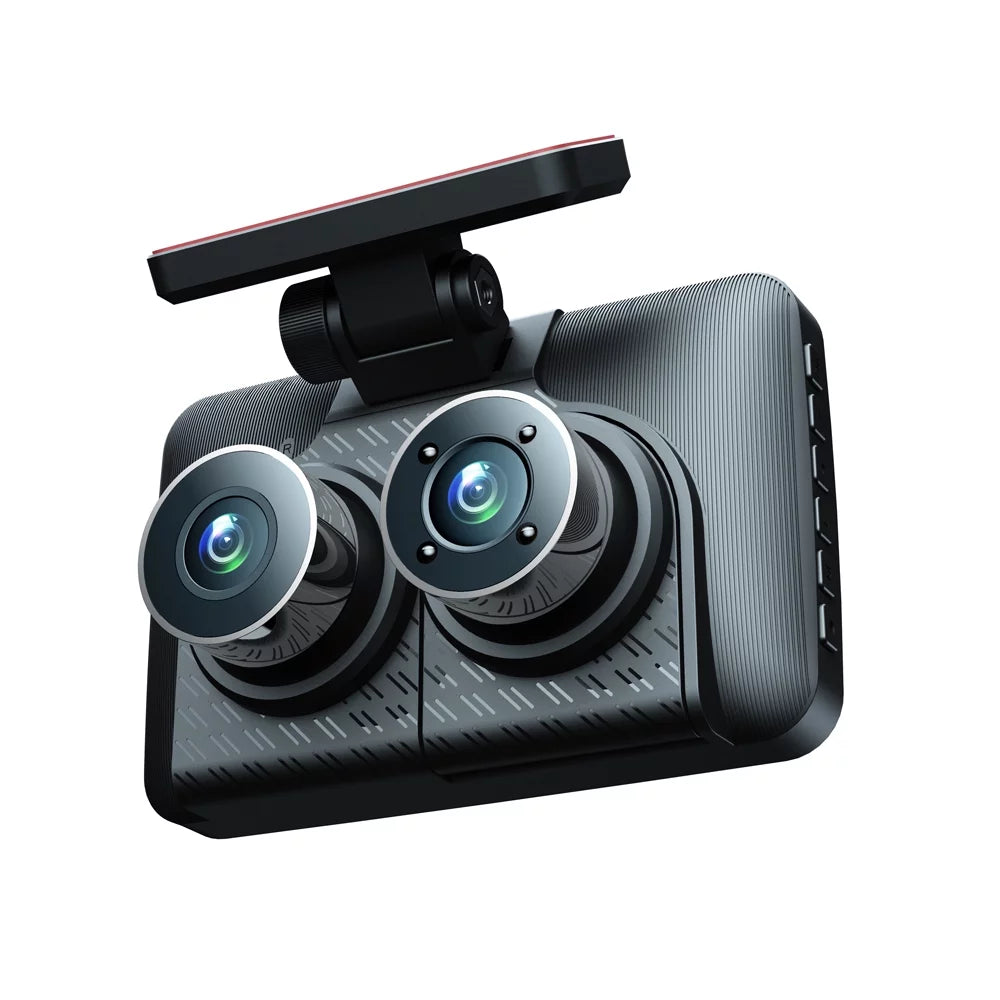 Mirror Car Dcenta Recorder 3 Camera Recorder Recording Clear Auto Rearview Car Dash Camcorder 4in Driving Video Safety Cameras Car Angle Cam Wide
