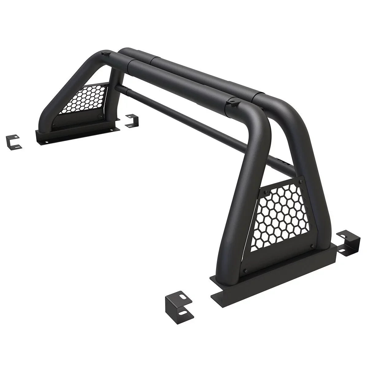 Fit Truck Roll Adjustable Ford For 2019-2023 Sport Chase 62.9-74.7" Ranger Rack Bed Bar Bar
