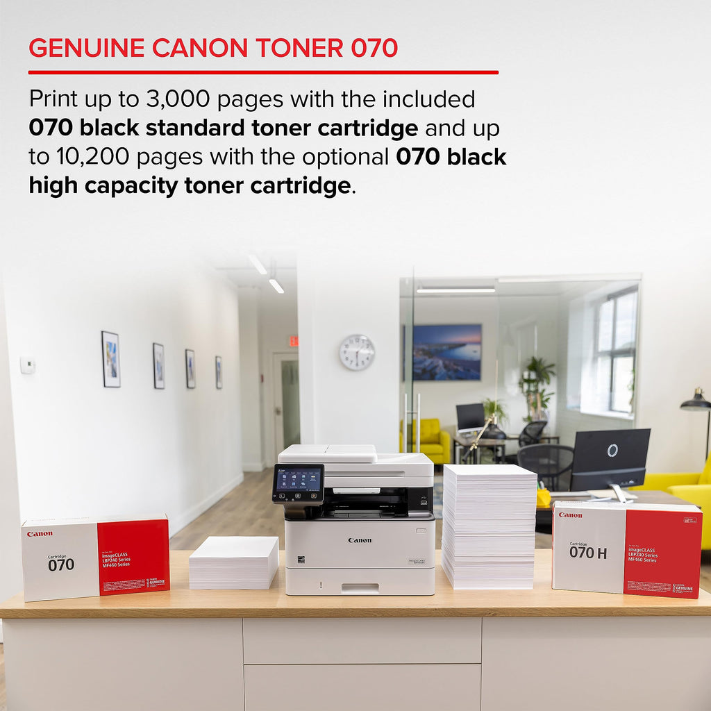 Canon imageCLASS MF465dw II - Wireless Duplex Laser Printer with Print, Copy, Scan, Fax, Expandable Paper Capacity and 3 Year Limited Warranty, 42 PPM