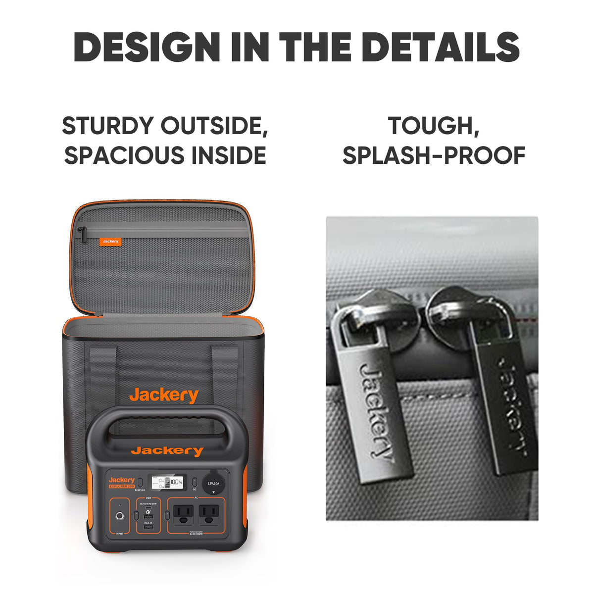 Jackery Portable Power Station Explorer 300, 293Wh Backup Lithium Battery, Solar Generator for Outdoors Camping Travel Hunting Blackout (Solar Panel