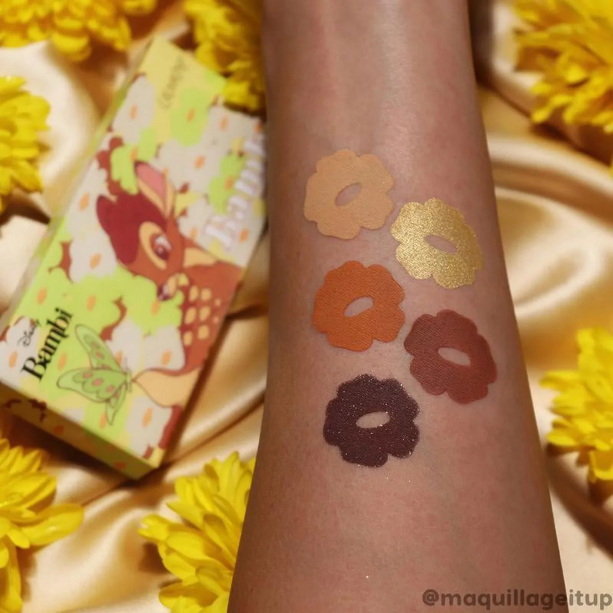 Shadow - Box Collection New in Bambi Full Palette Bambi Eye Colourpop Palette Size