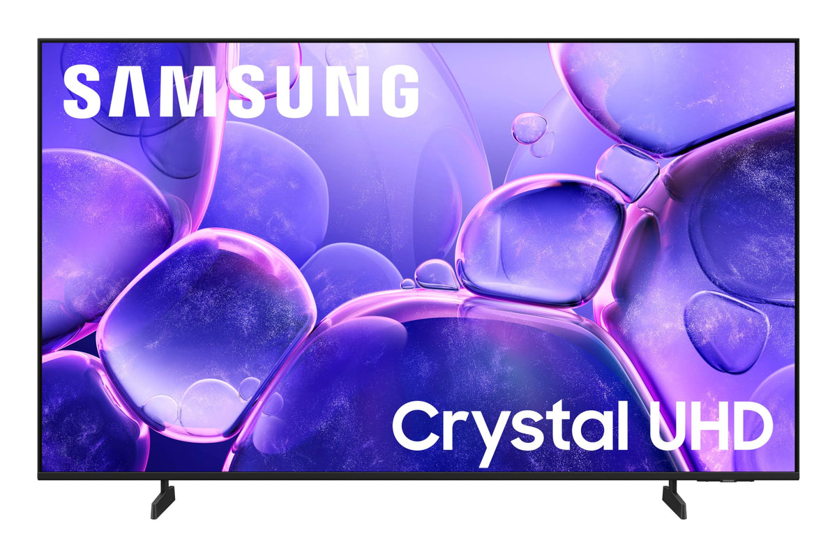 Samsung 43-Inch Class Crystal UHD U8000F 4K Smart TV (2025 Model) Endless Free Content, Crystal Processor 4K, MetalStream Design, Knox Security