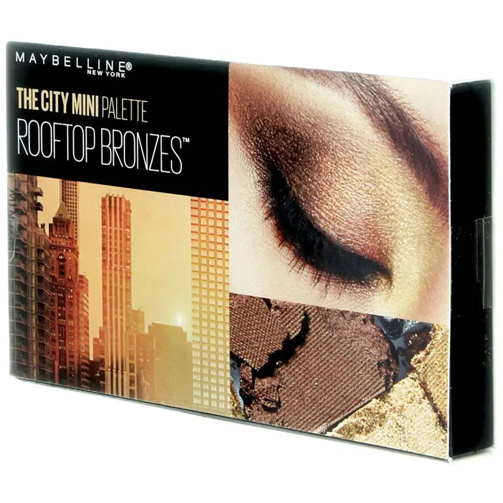 Rooftop Bronzes Maybelline The of (Pack 0.14 Eyeshadow oz Palette, 4) City Mini