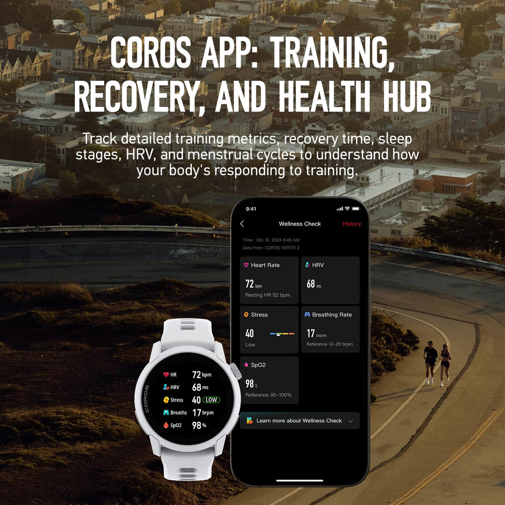 COROS PACE 4 Ultralight Sport GPS Watch, 1.2" AMOLED Touchscreen,19 days of daily use, Voice Features, Advanced Training Tools, GPS, Heart Rate