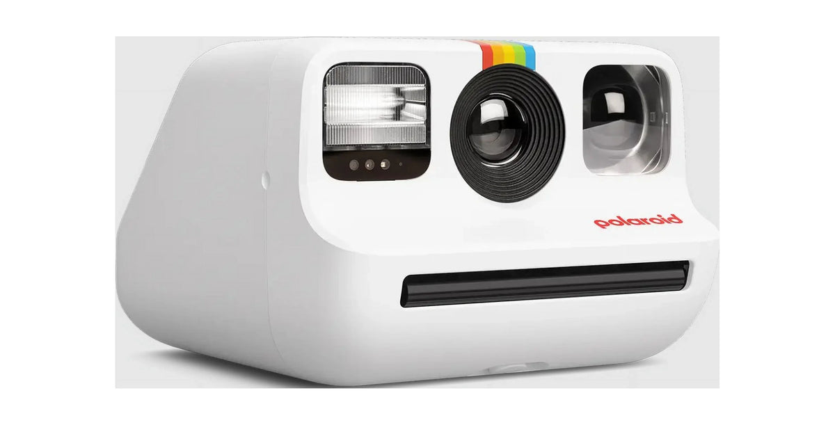 With White Mini Clip, Polaroid PRD6219 Go Camera Instant