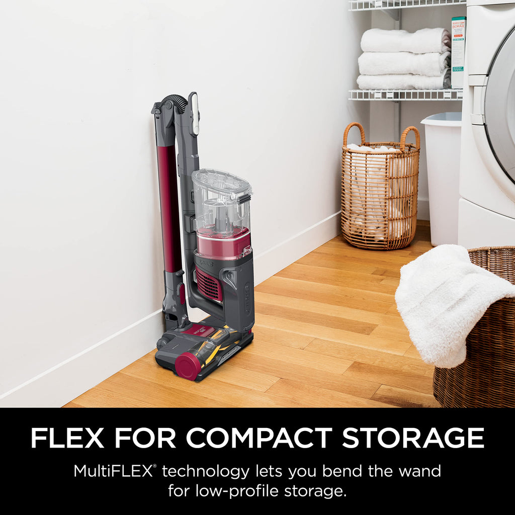 Shark Stratos Cordless Vacuum with Clean Sense IQ and Odor Neutralizer, MultiFlex Wand, Includes Crevice Tool & Anti-Allergen Brush, Up To 60 Minute