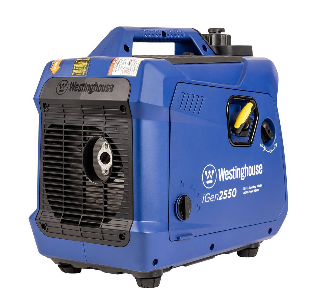Westinghouse 2550 Peak Watt Super Quiet & Lightweight Portable Inverter Generator, RV Ready 30A Outlet, Gas Powered, Parallel Capable, Long Run Time