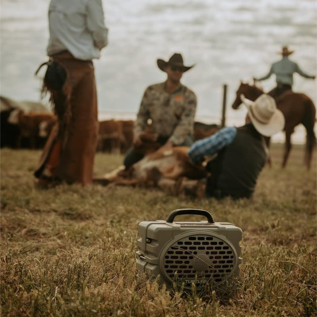 Turtlebox Original Gen 3: Portable Outdoor Bluetooth Speaker C Ultra-Loud (120dB), Waterproof (IP67), Rugged, Impact-Resistant, 3-Day Battery | Party