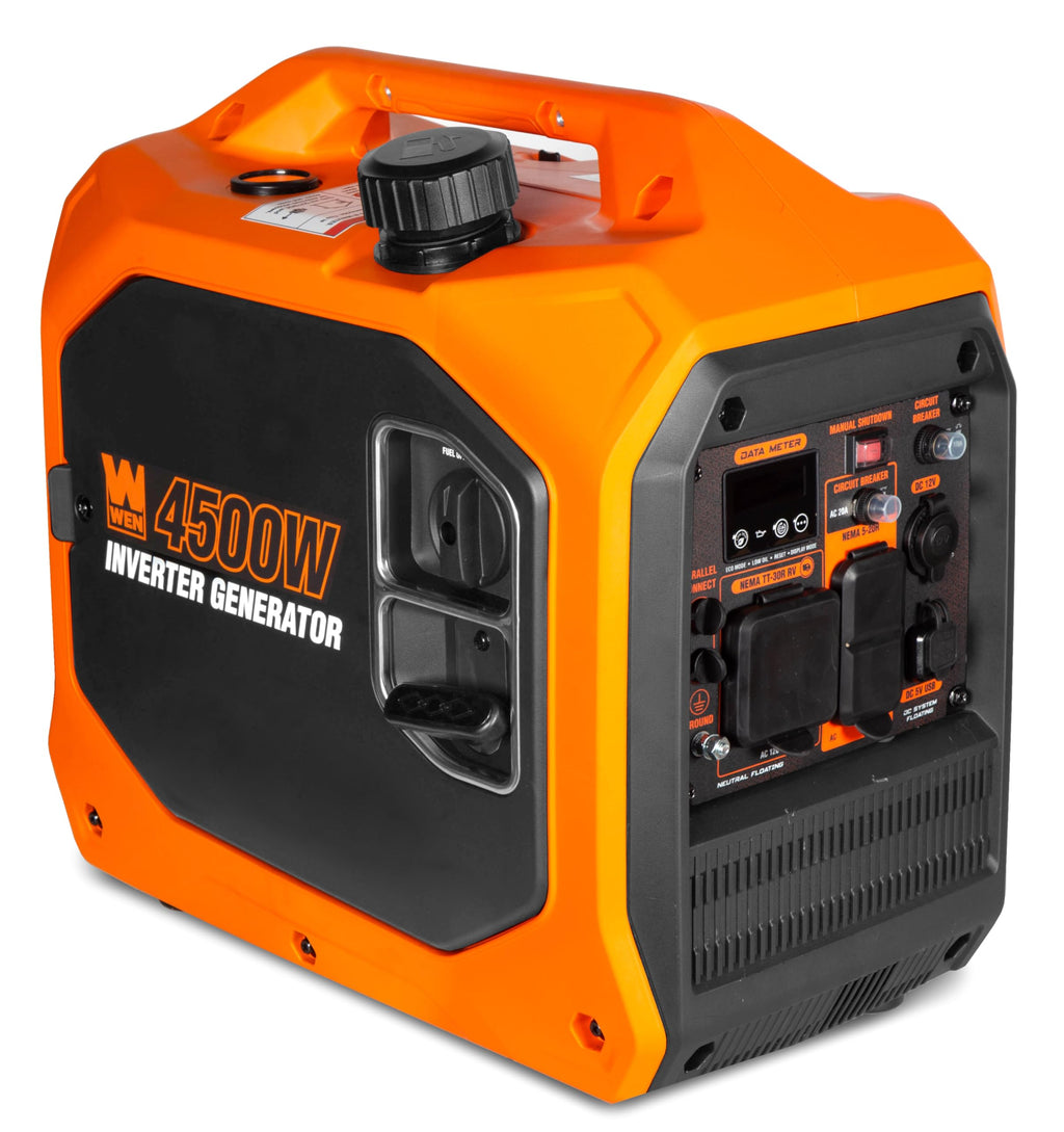 WEN Quiet and Lightweight 3600-Watt Dual Fuel RV-Ready Portable Inverter Generator with Fuel Shut Off and CO Watchdog (DF360iX)