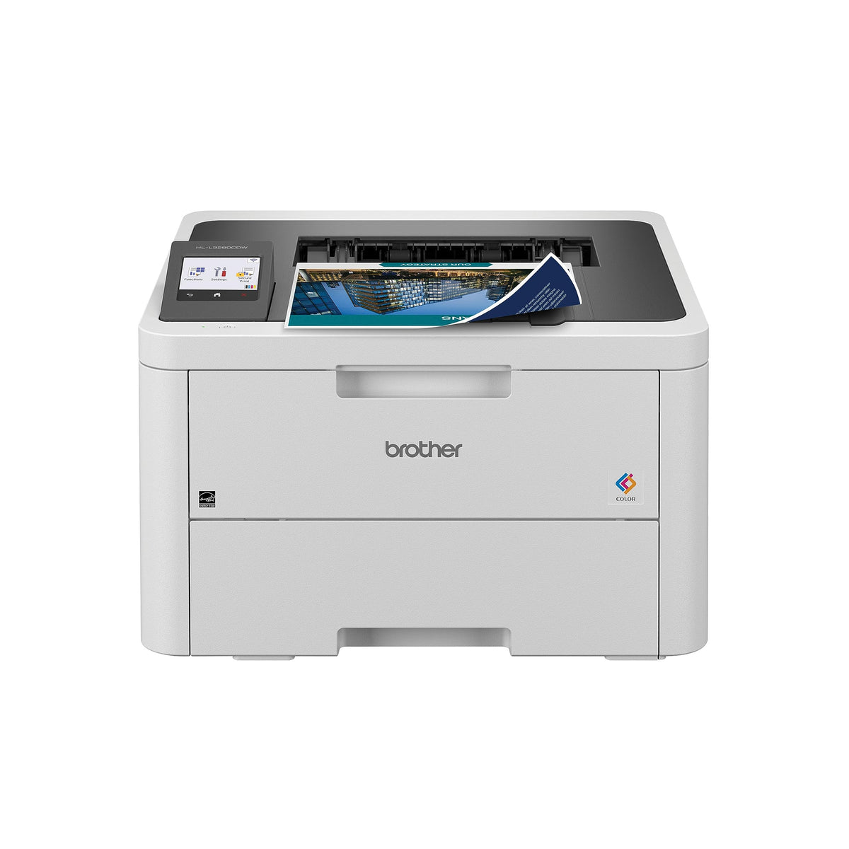 Brother HL-L3280CDW Wireless Compact Digital Color Printer with Laser Quality Output, Duplex, Mobile Printing & Ethernet | Includes 2 Month Refresh