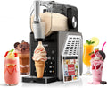 Slushie Machine, 85oz Ice Cream Machine & Slushy Machine for home, with LED Display, 6 Preset Programs for Margaritas, Frapps, Milkshakes, and Soft