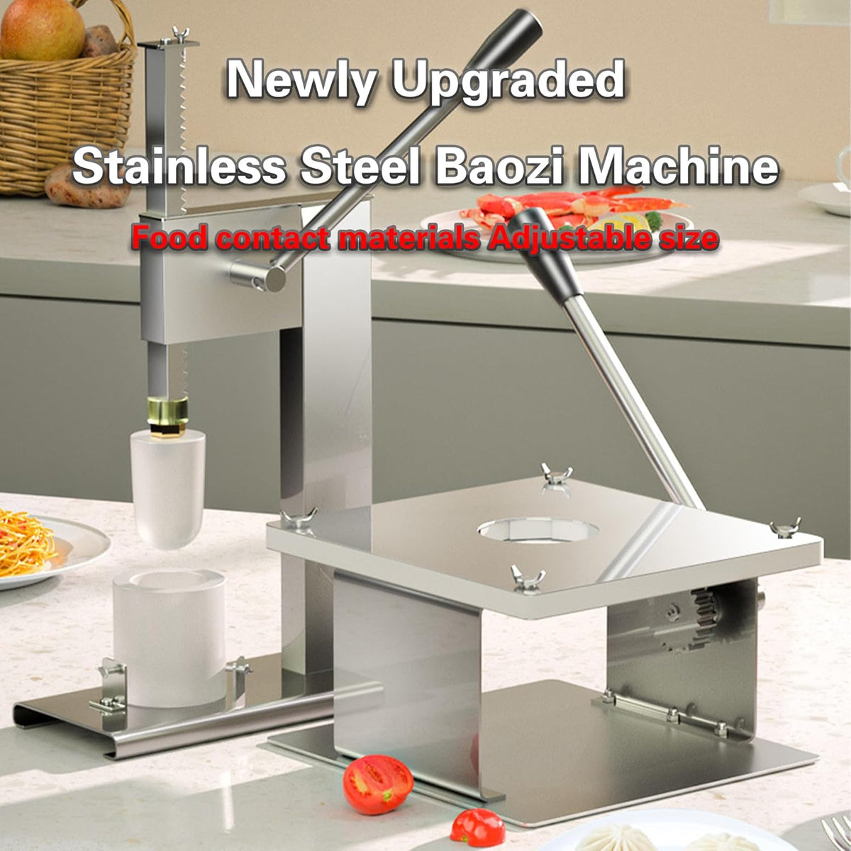 High - Efficiency Manual Baozi Machine: Capable Of Producing 400-500 Baozi Per Hour, Your Ultimate Efficiency - Enhancing Powerhouse
