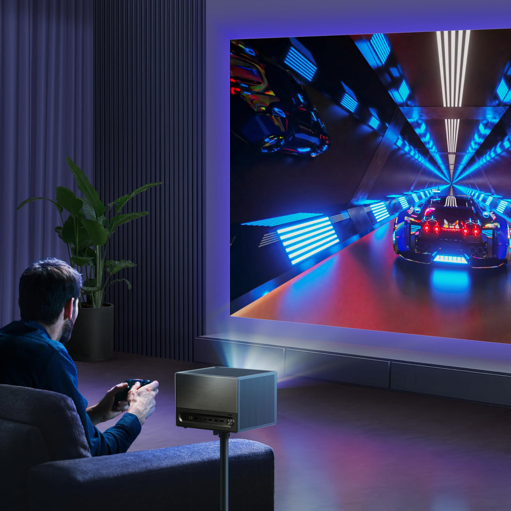 Hisense C2 Ultra, Triple Laser Smart Portable Projector, 4K UHD, 3,000 Lumens, 65 C 300, Dolby Vision, IMAX Enhanced, Sound by JBL, Netflix