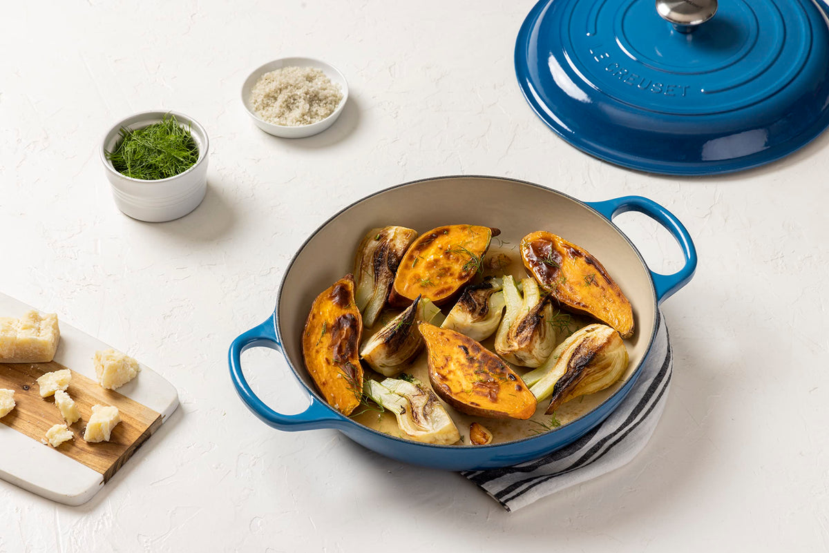 Le Creuset Enameled Cast Iron Signature Braiser, 2.25 qt., Licorice