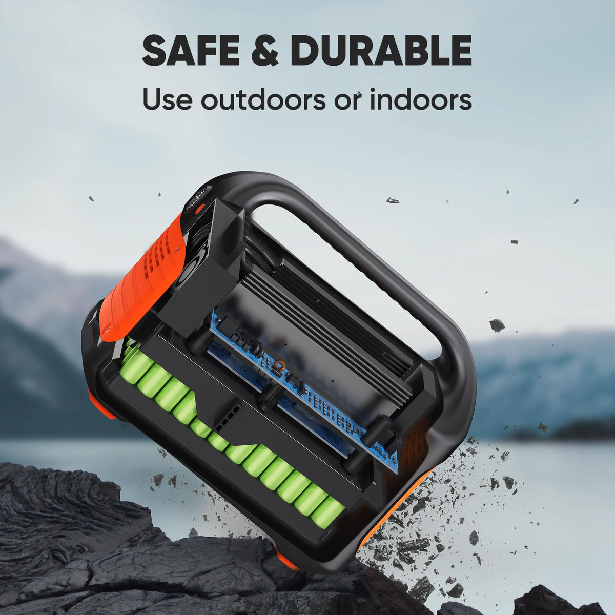 Jackery Portable Power Station Explorer 300, 293Wh Backup Lithium Battery, Solar Generator for Outdoors Camping Travel Hunting Blackout (Solar Panel