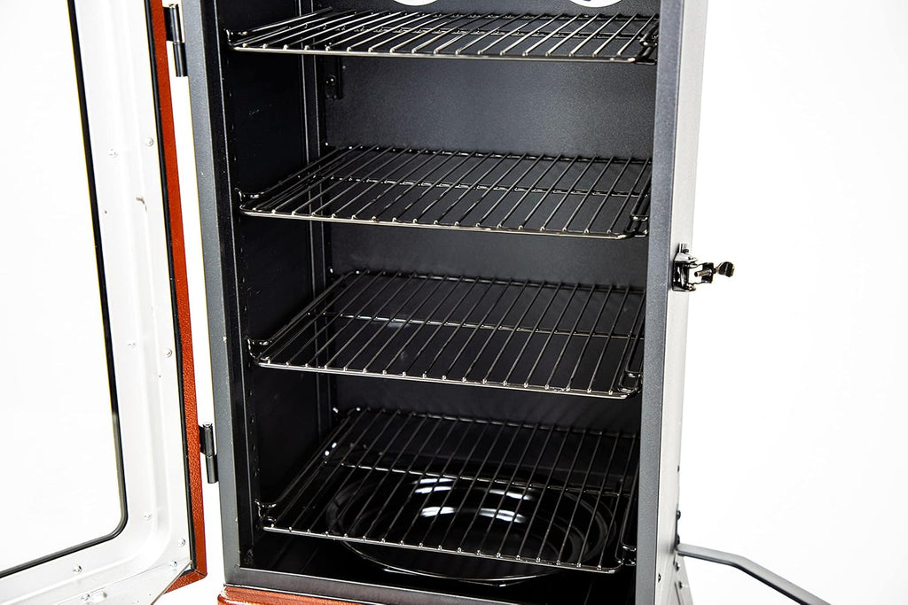 Pit Boss 3-Series Gas Vertical Smoker, Red Hammertone - 10773