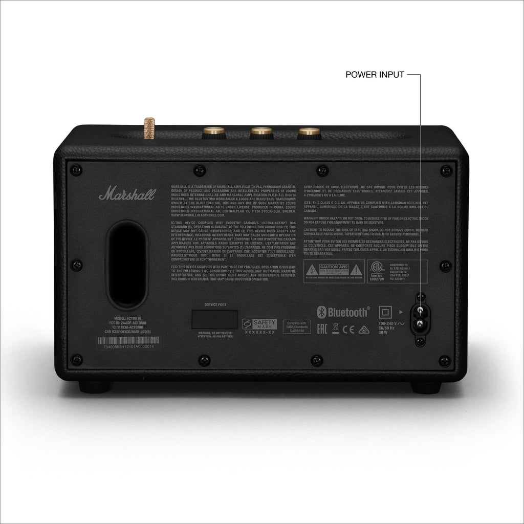 Marshall Acton III Bluetooth Home Speaker - Cream