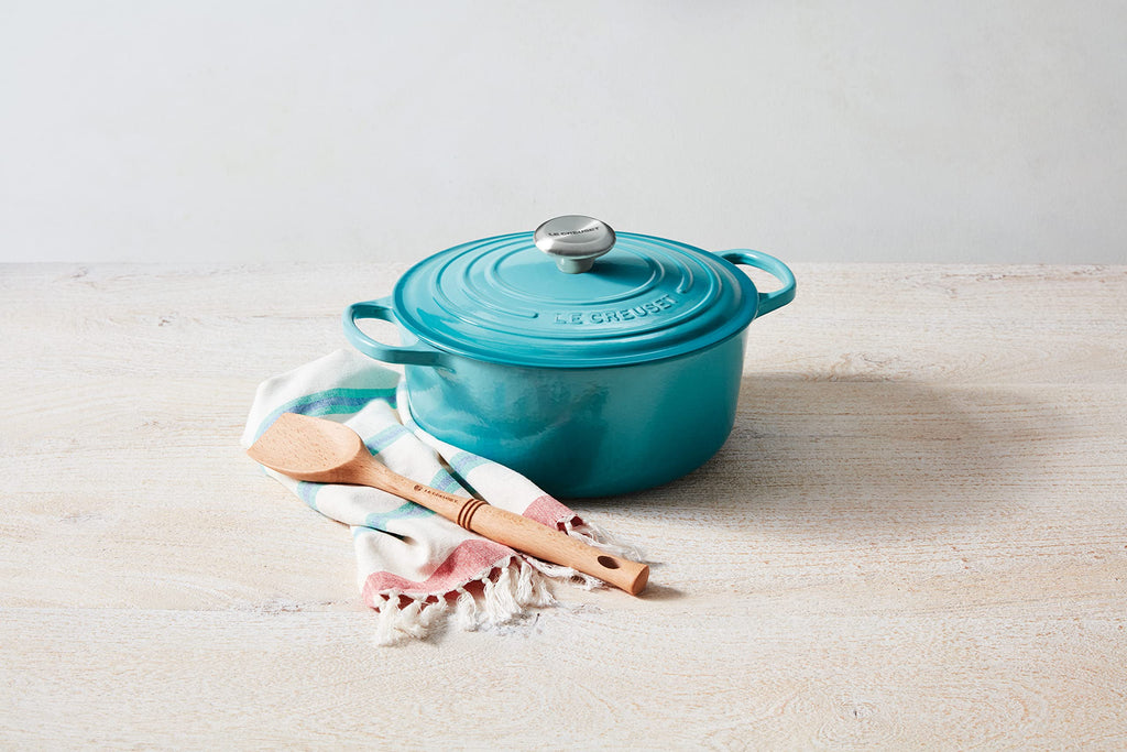 Le Creuset Enameled Cast Iron Signature Round Dutch Oven, 7.25 qt., Licorice