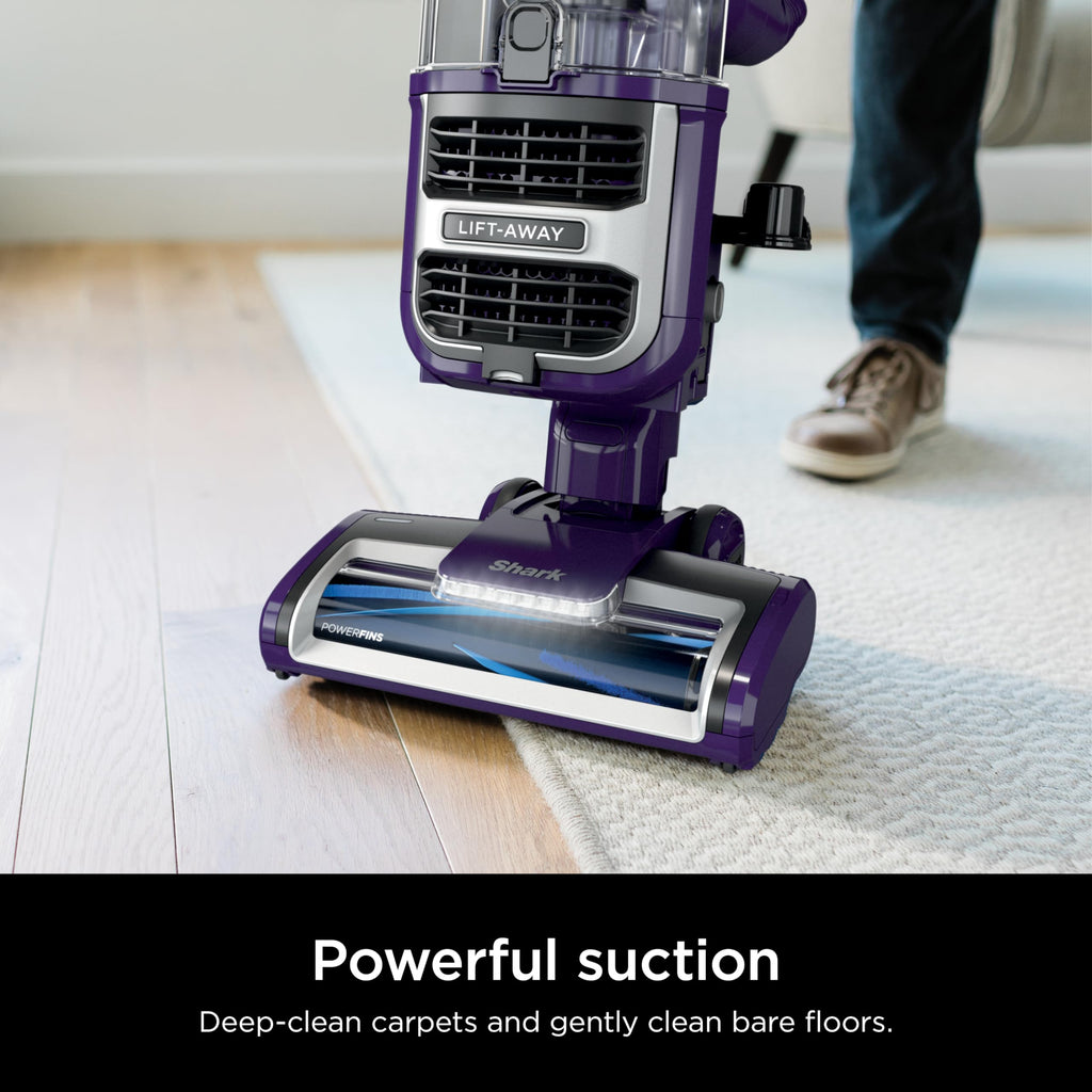 Shark NV501 Rotator Professional Lift-Away Upright Vacuum with HEPA Filter, Swivel Steering, LED Headlights, Wide Upholstery Tool, Dusting Brush &