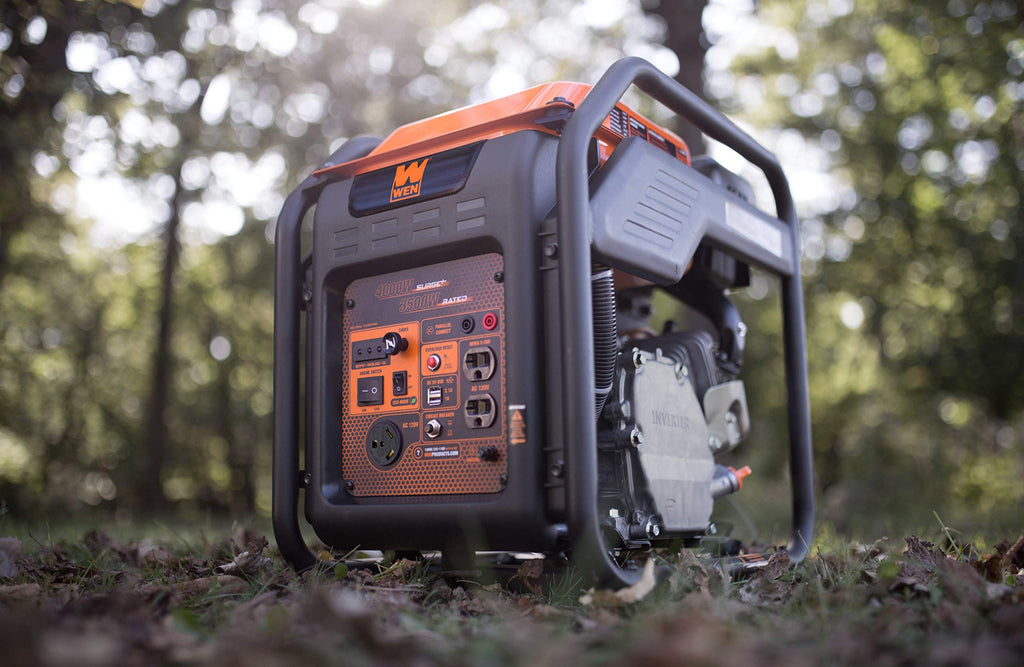 WEN 5600-Watt Portable Generator, Electric Start, 224cc, Transfer-Switch and RV-Ready with CO Shutdown Sensor (GN5602X)