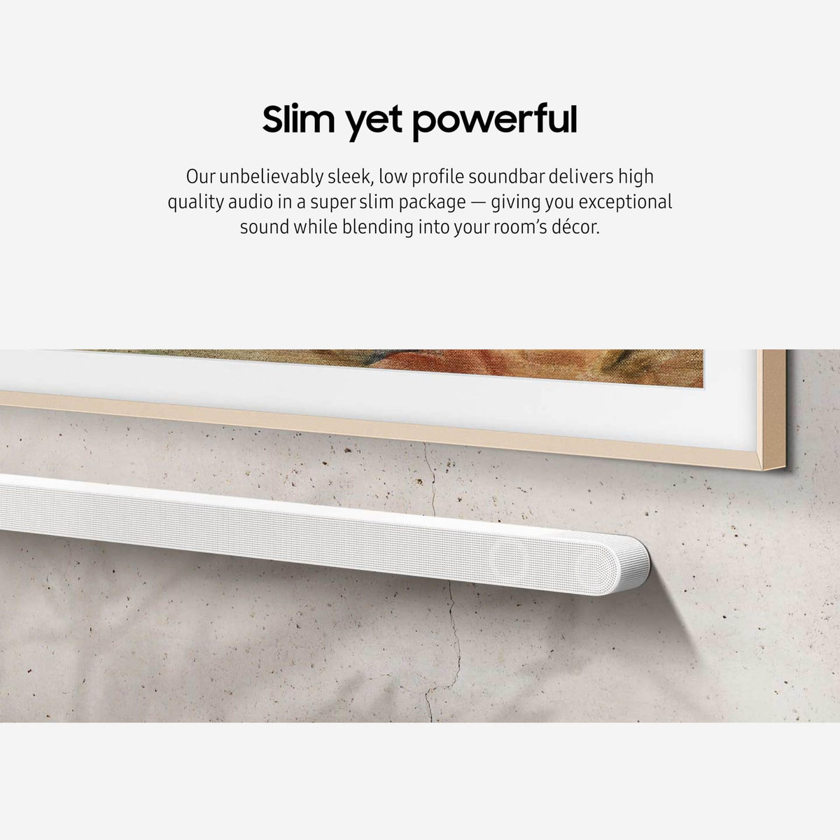 SAMSUNG S60D 5.0ch Soundbar w/Wireless Dolby Atmos Audio, All-in-One Design, Q-Symphony, SpaceFit Sound Pro, Adaptive Sound, Game Mode Pro with Alexa