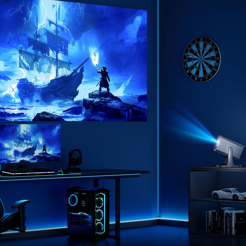 Hisense C2 Ultra, Triple Laser Smart Portable Projector, 4K UHD, 3,000 Lumens, 65 C 300, Dolby Vision, IMAX Enhanced, Sound by JBL, Netflix