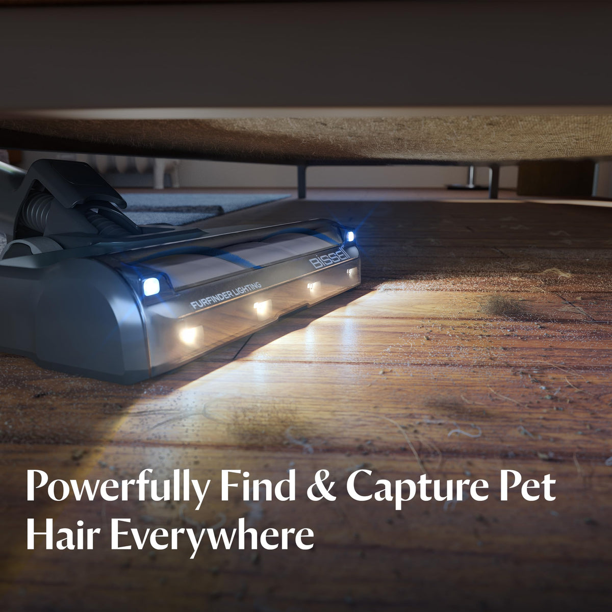 Bissell PowerClean FurGuard 280W Self-Standing Cordless Vacuum w/Self-Cleaning Brush Roll, Strong Suction, Removeable Battery, Wall Mount, Upholstery