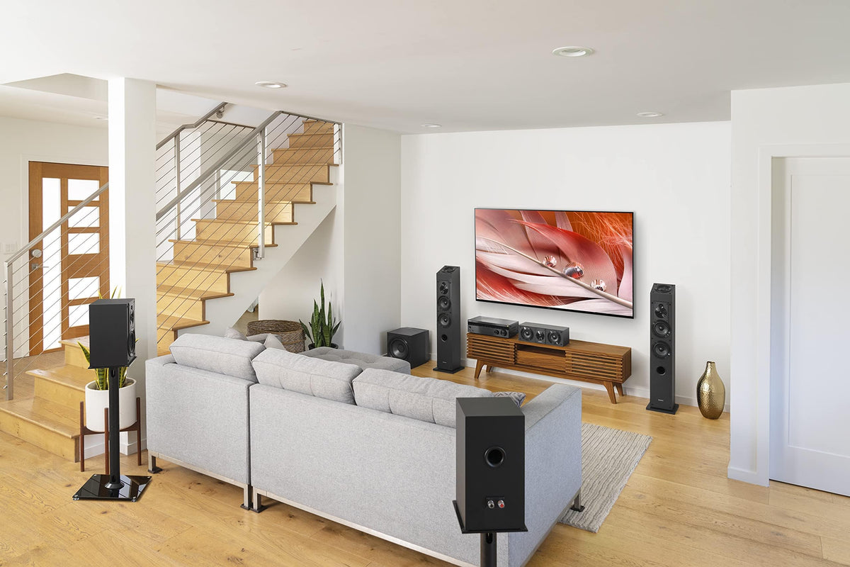 Sony CS Speakers, SS-CS5M2 3-Way 3-Driver Hi-res Bookshelf Speakers (Pair), 2025 Model