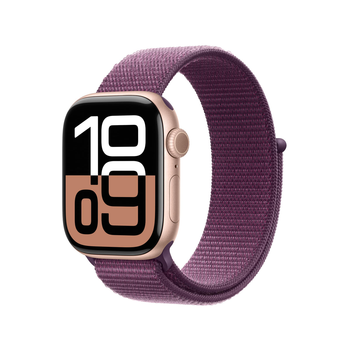 Apple Watch Series 10 [GPS 46mm case] Smartwatch with Jet Black Aluminum Case with Black Sport Band - M/L. Fitness Tracker, ECG App, Always-On Retina
