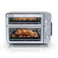 Ninja Air Fryer & Toaster Oven | Double Stack XL | Countertop Oven | 12-in-1 Fits 4.5lb Chicken & 6lbs of Wings | SmartFinish Cook 2 Different Meals