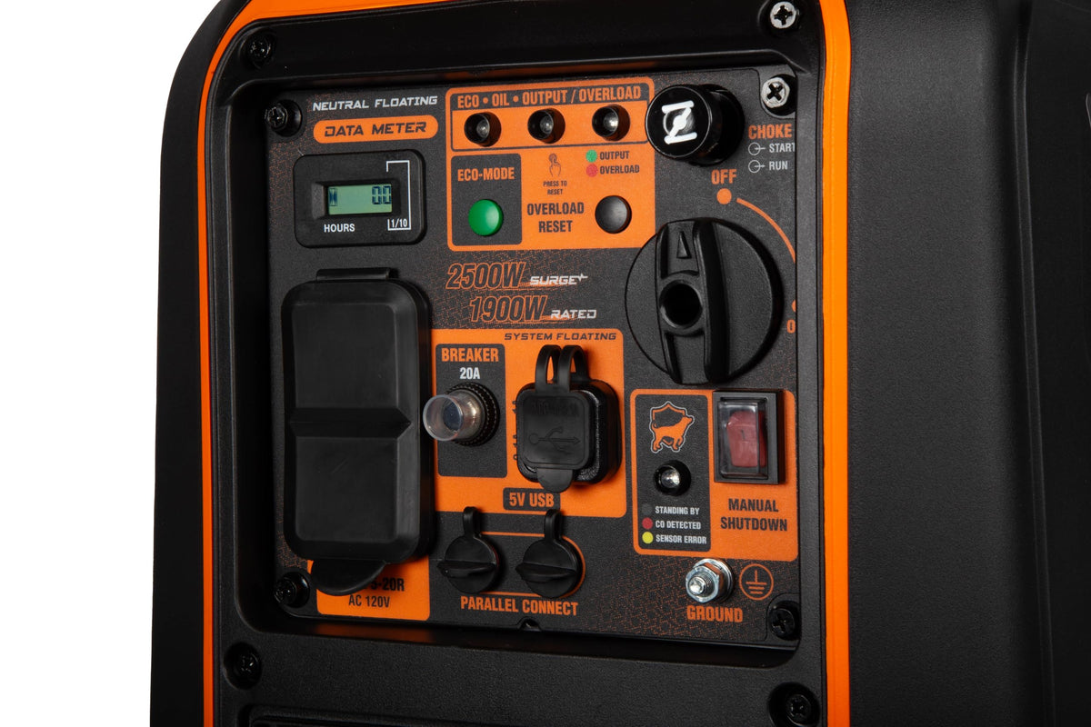 WEN 2500-Watt Inverter Generator, Quiet, Portable, and Lightweight with Fuel Shut Off (56250i)