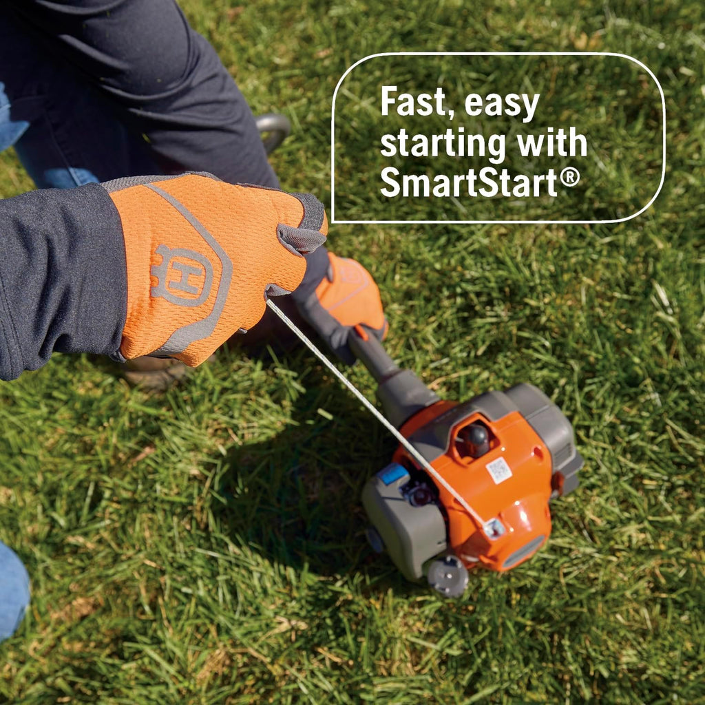 Husqvarna 122LKP Gas Pole Saw, Multi-Purpose Tool with Pole Saw Attachment, Equipped with X-CUT Chain, 12-foot Reach Cuts Limbs up to 8 Inches Thick
