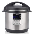 Zavor LUX LCD 6 Quart Multi-cooker with America's Test Kitchen Multicooker Perfection Cookbook, Stainless Steel