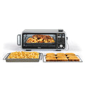 Ninja SP201 Digital Air Fry Pro Countertop 8-in-1 Oven with Extended Height, XL Capacity, Flip Up & Away Capability for Storage Space, with Air Fry