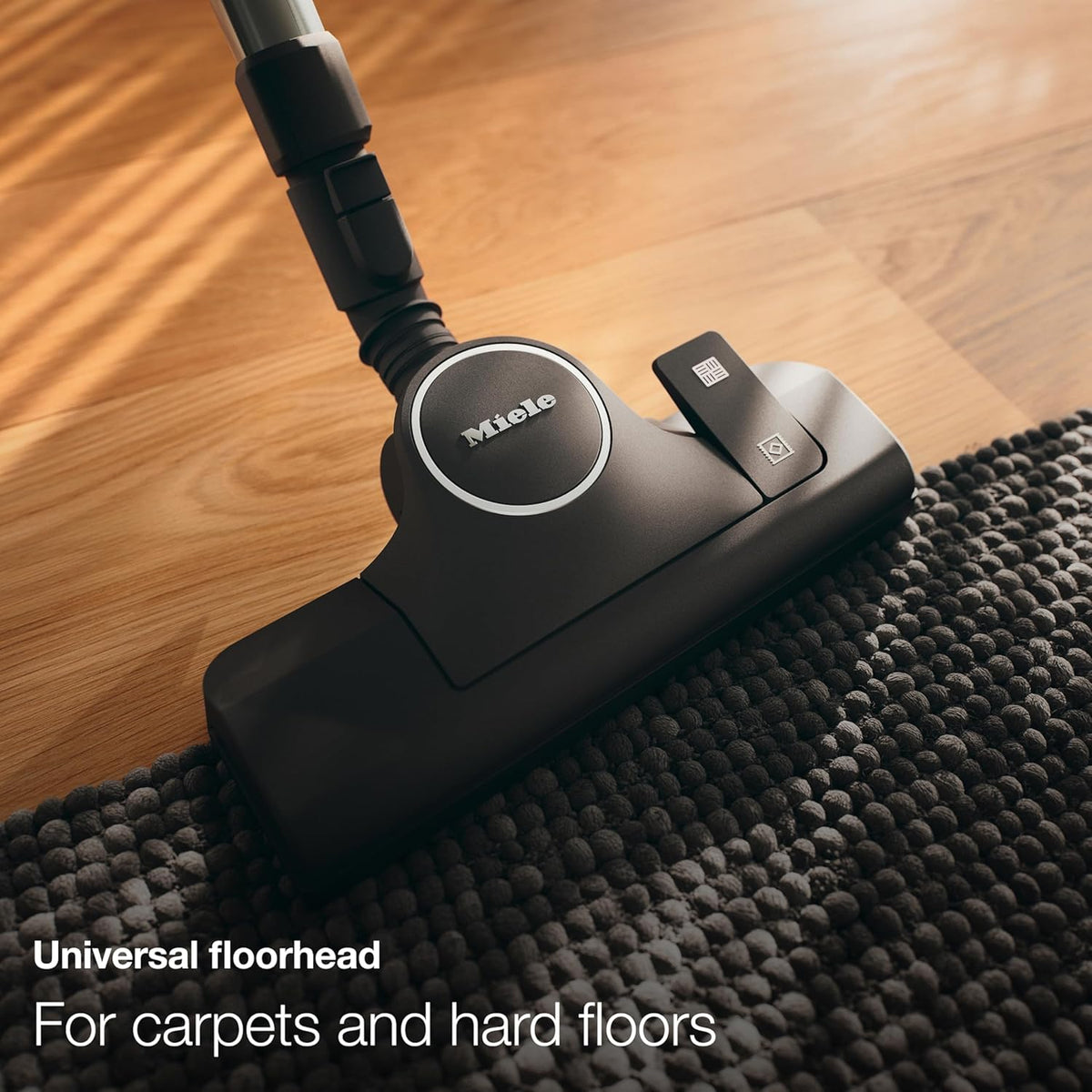 Miele Classic C1 Pure Suction Bagged Canister Vacuum, Graphite Grey - Portable, Household