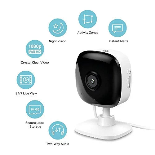 Network Camera, Kasa Pack TP-Link 2 Full 1 Color, HD Spot Megapixel