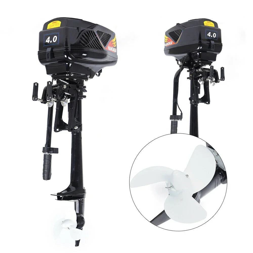 Propeller Outboard Boat Trolling Electric Motor HANGKAI 1000W 48V Fishing Engine